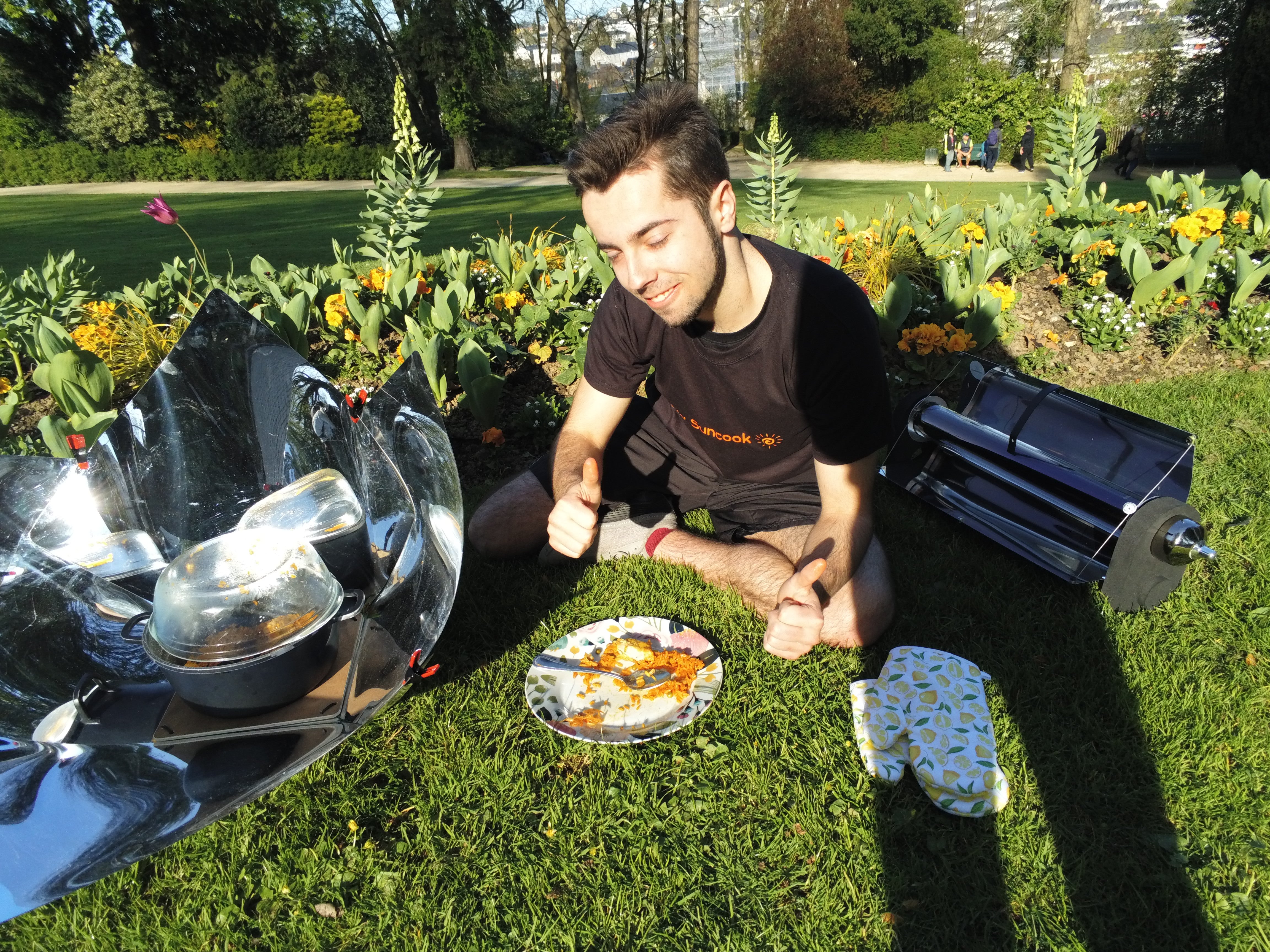 Cuisinière solaire Portable Fastsuncook, four à Tube, four solaire, barbecue